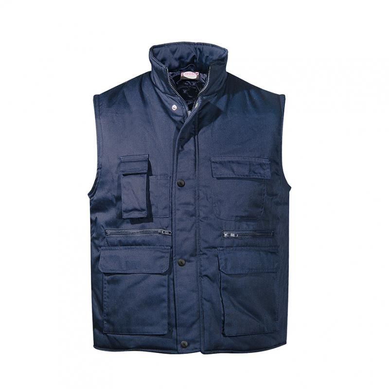 FAGEO γιλέκο με επένδυση 00060 — Navy (workwear Athens, Greece)