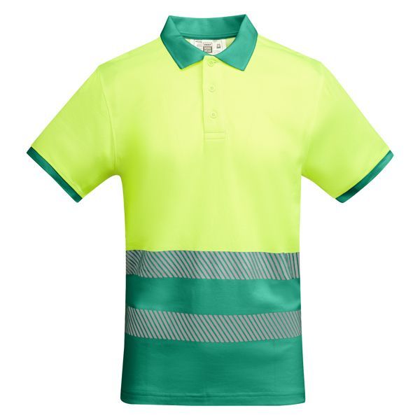 ATRIO 9318 τεχνικό polo υψηλής διακριτότητας με ανακλαστικές ταινίες για επαγγελματική χρήση