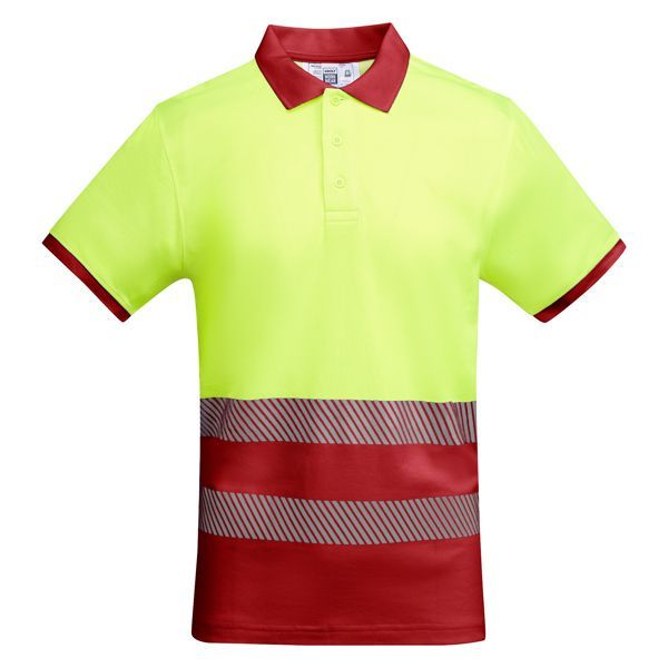 ATRIO 9318 τεχνικό polo υψηλής διακριτότητας με ανακλαστικές ταινίες για επαγγελματική χρήση