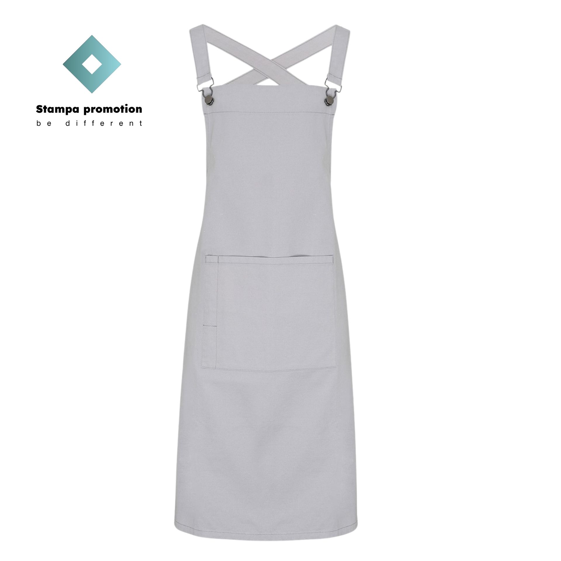 PR129 Barista επαγγελματική ποδιά για μπαρίστα και προσωπικό καφέ με εκτύπωση λογότυπου HORECA