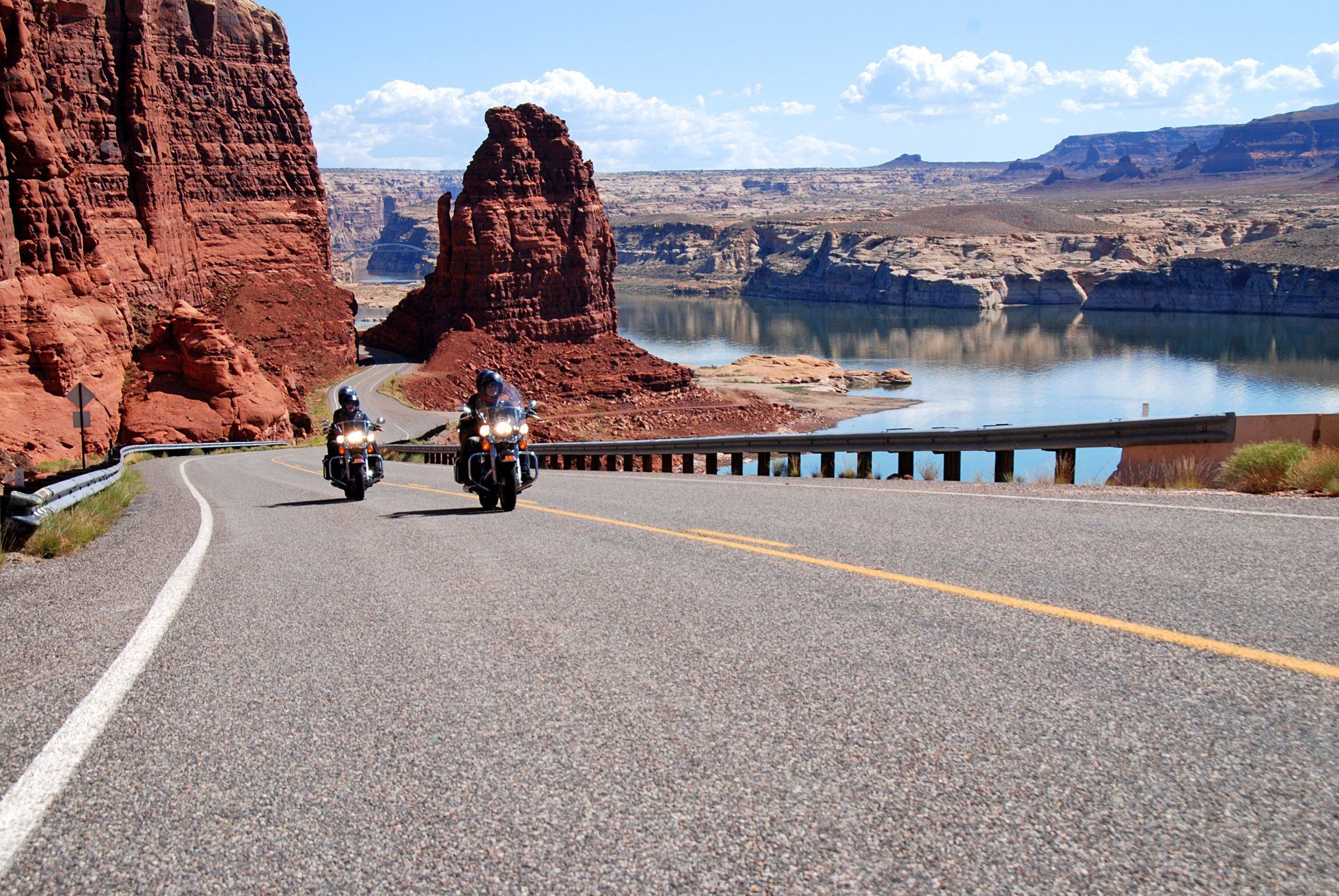 people riding motorcycles in Arizona