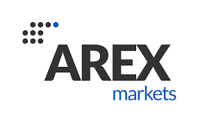 The arex markets logo is on a white background.