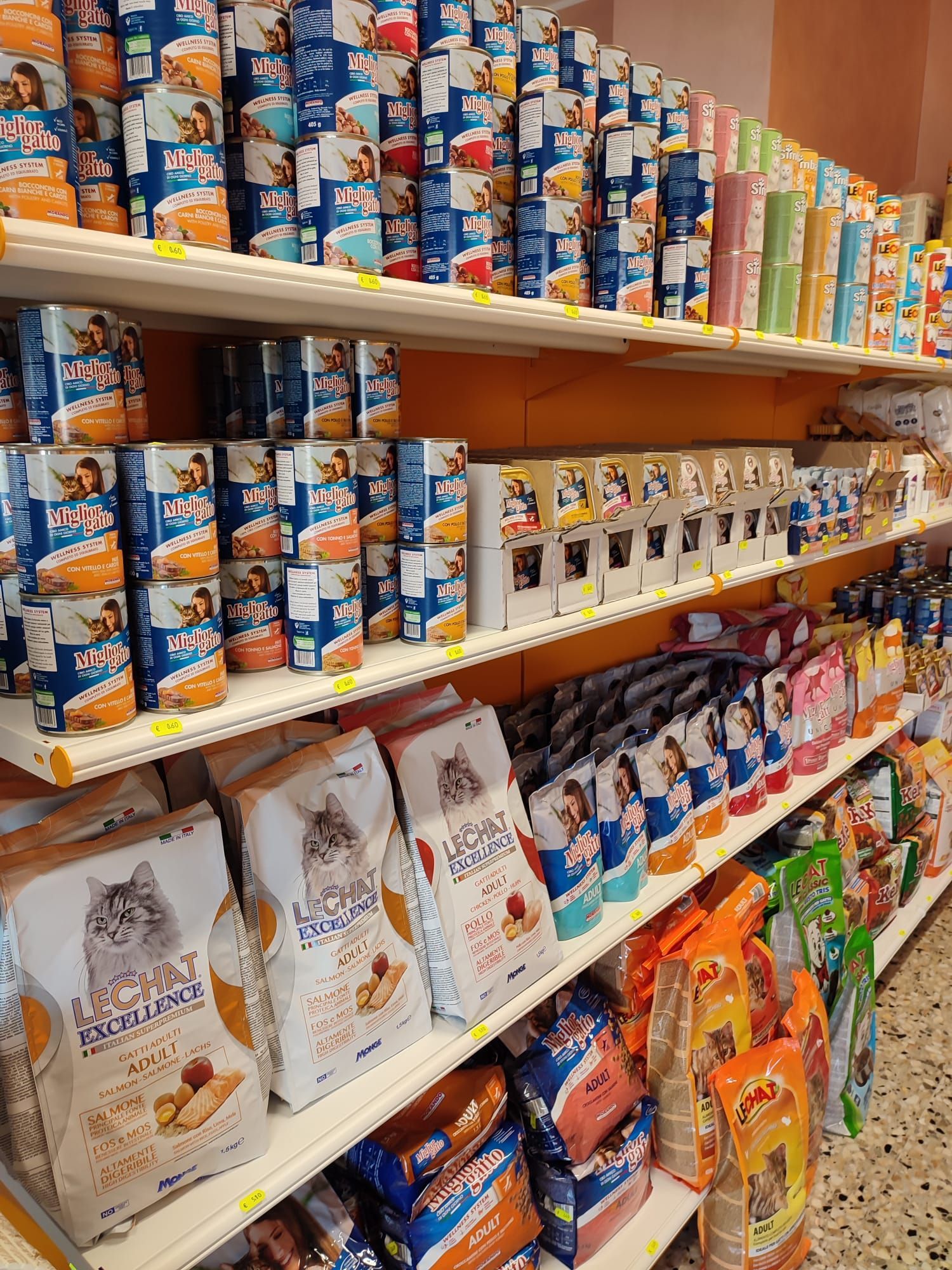 negozio di cibo per animali