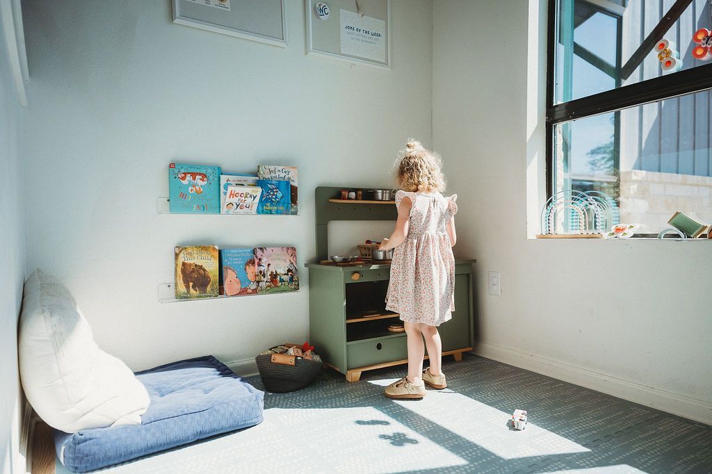 Child in Living Water Chiropractic in Boerne TX