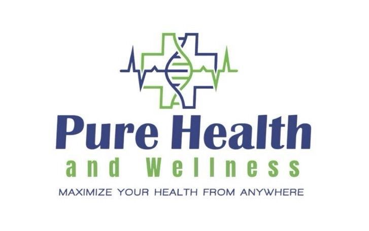 Pure health and wellness logo