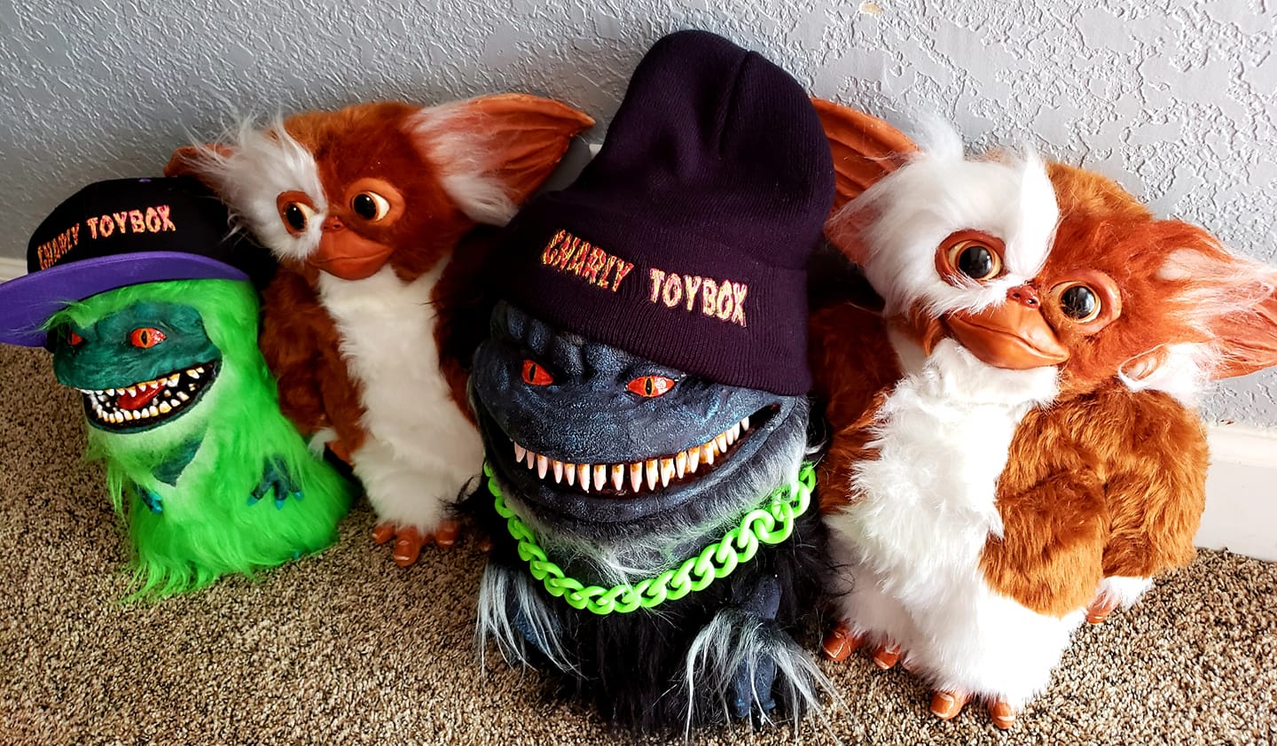 Custom Krites and Mogwais made specifically for the Gnarly Toybox