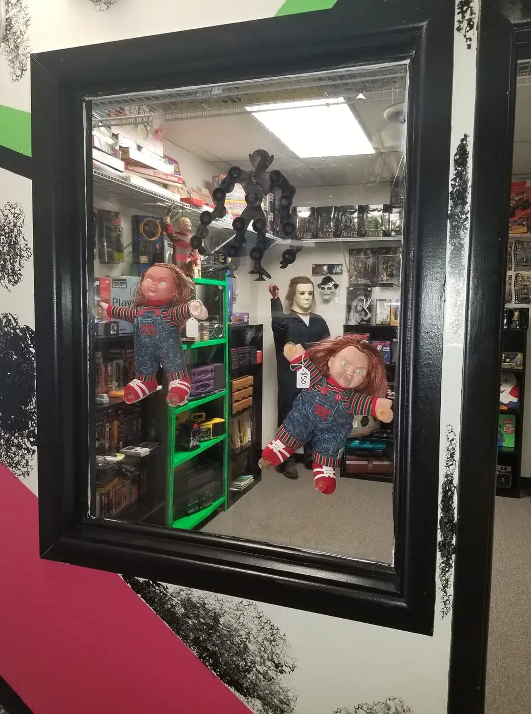 View into the Deadmedia room
