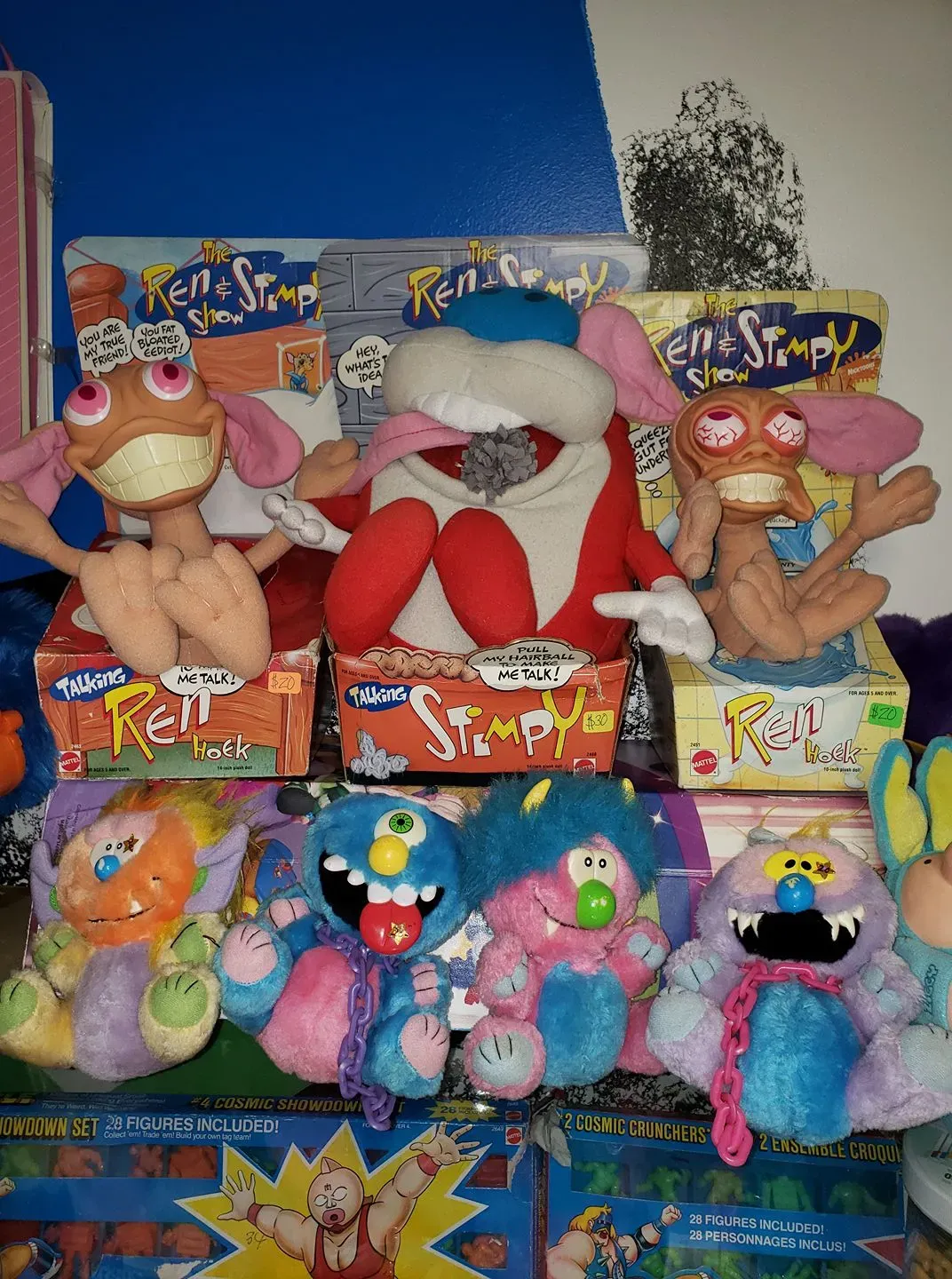 Ren and Stimp Plush Toys