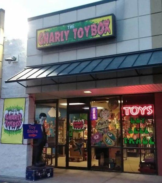 The Gnarly Toybox Store front