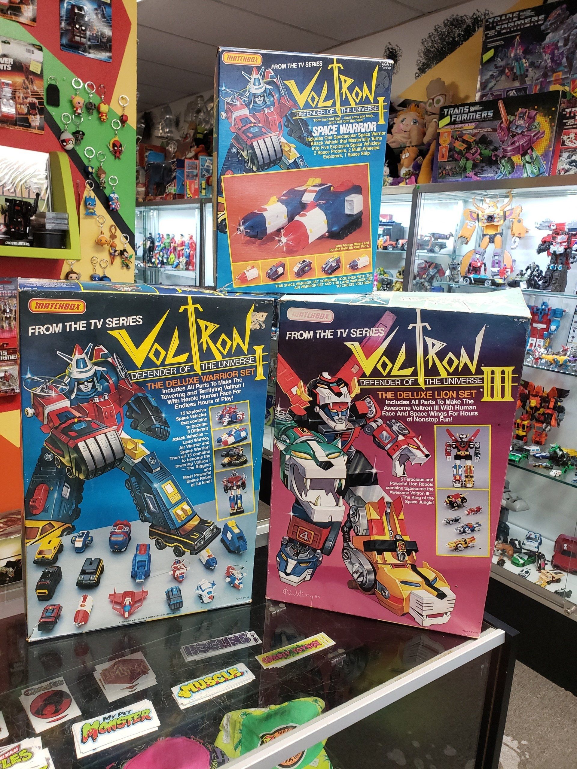 Boxed Voltron Lot