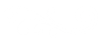A white line drawing of a continuous, looping infinity symbol centered on a solid black background.