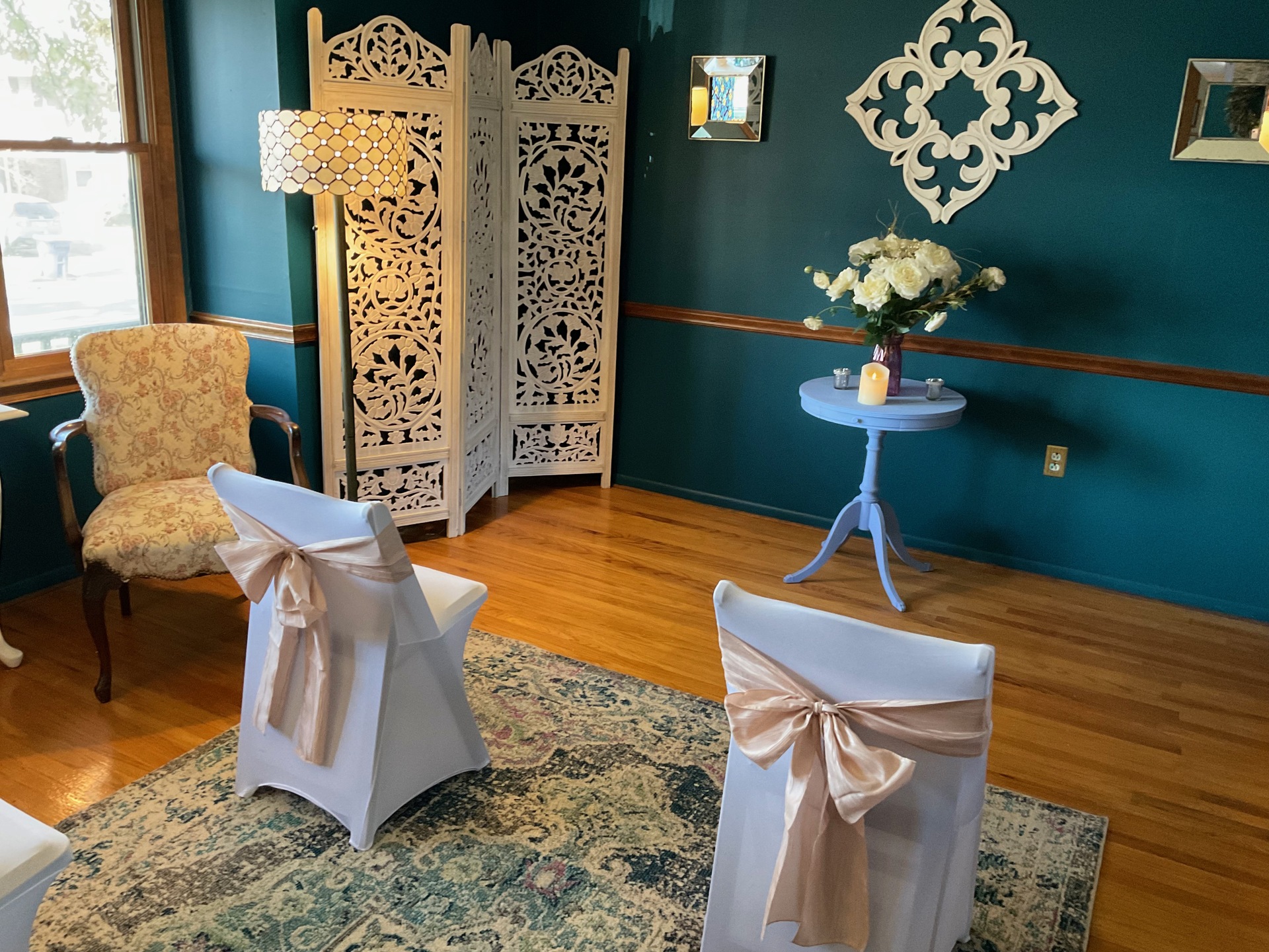 no. 2 blush sages Wedding Room