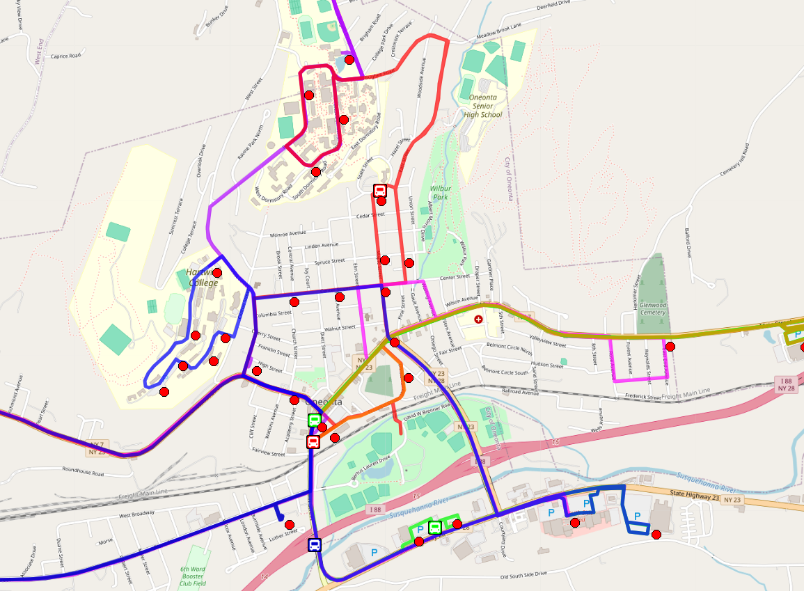 bus route