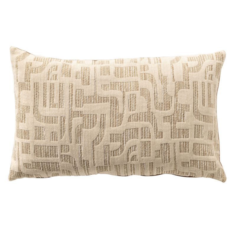FABIA - sierkussen 30x50 cm - Sesame - bruin, beige