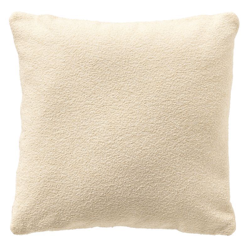 MADDY - sierkussen 45x45 cm - vlechtpatroon - Whisper White - wit