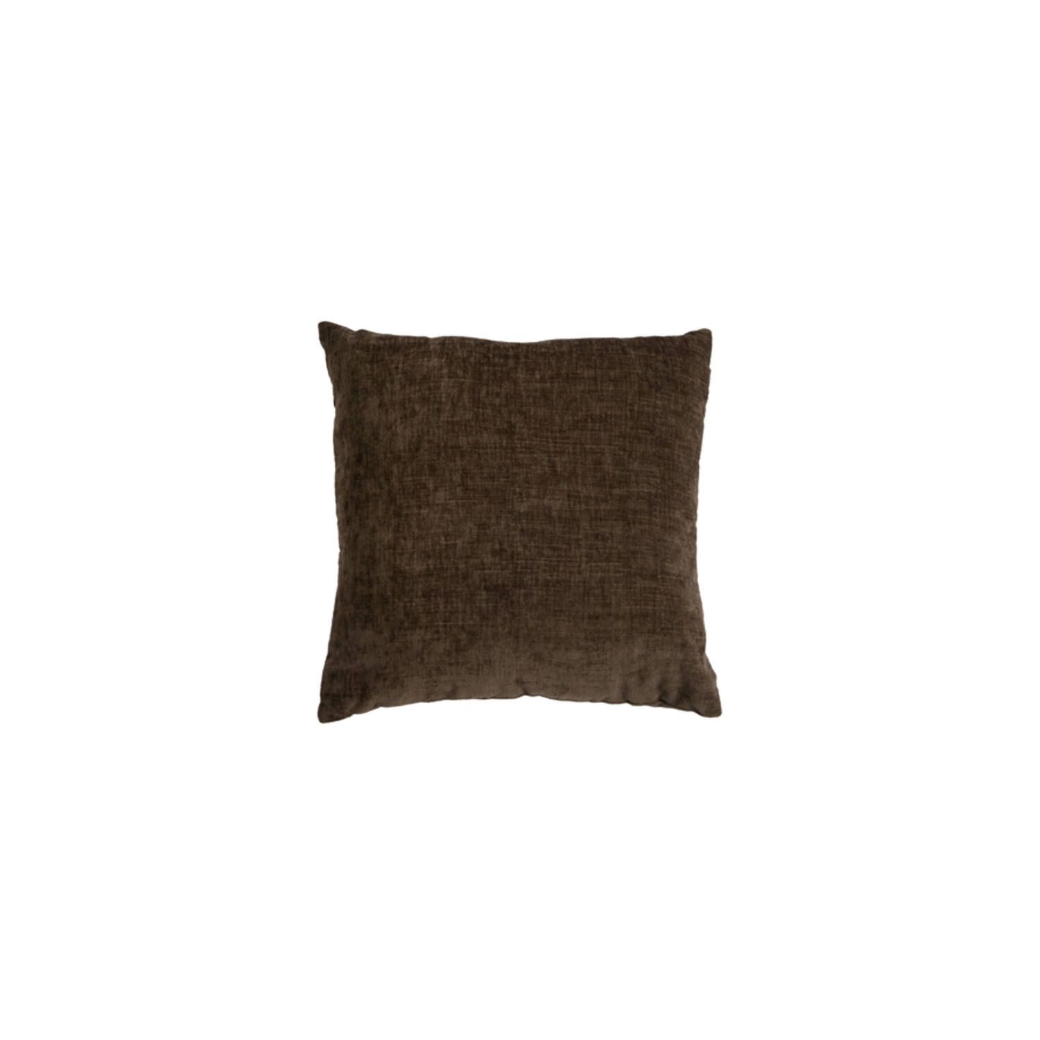 Light & Living Cushion 45x45 cm DEMACO dark brown