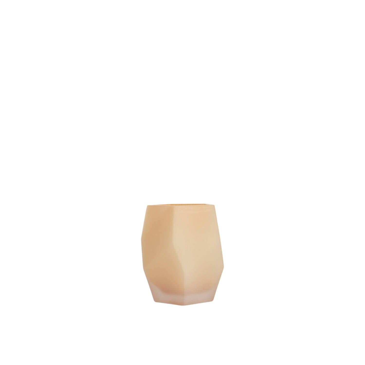 Light & Living Tealight Ø8x10 cm NOBLE glass matt peach