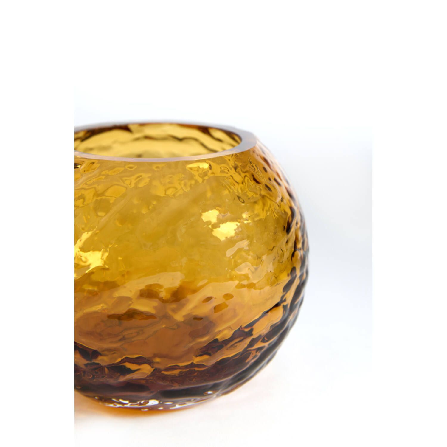 Light & Living Tealight Ø10x8 cm ECLAT glass amber