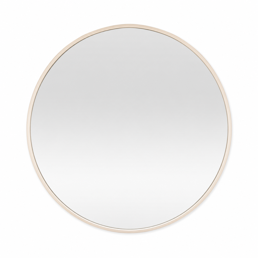 Art Collection - Spiegel Rond Khaki 40 cm