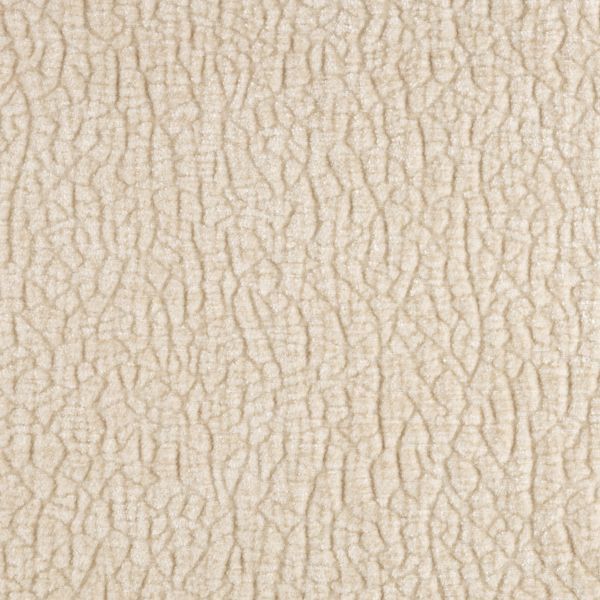Beige stof met een subtiele textuur en een licht gerimpeld patroon.