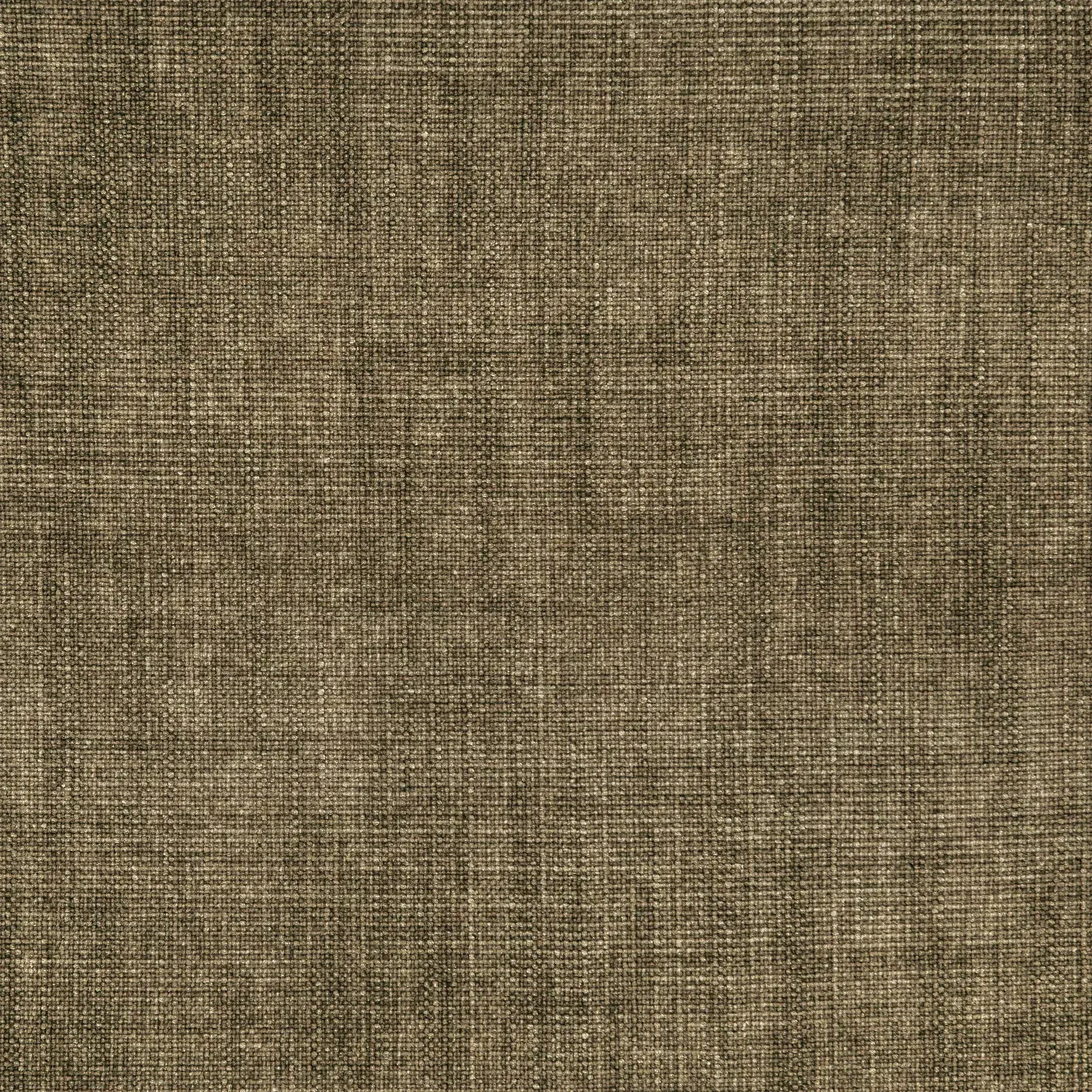 Detailopname van een geweven stof met een textuur in bruin en beige.