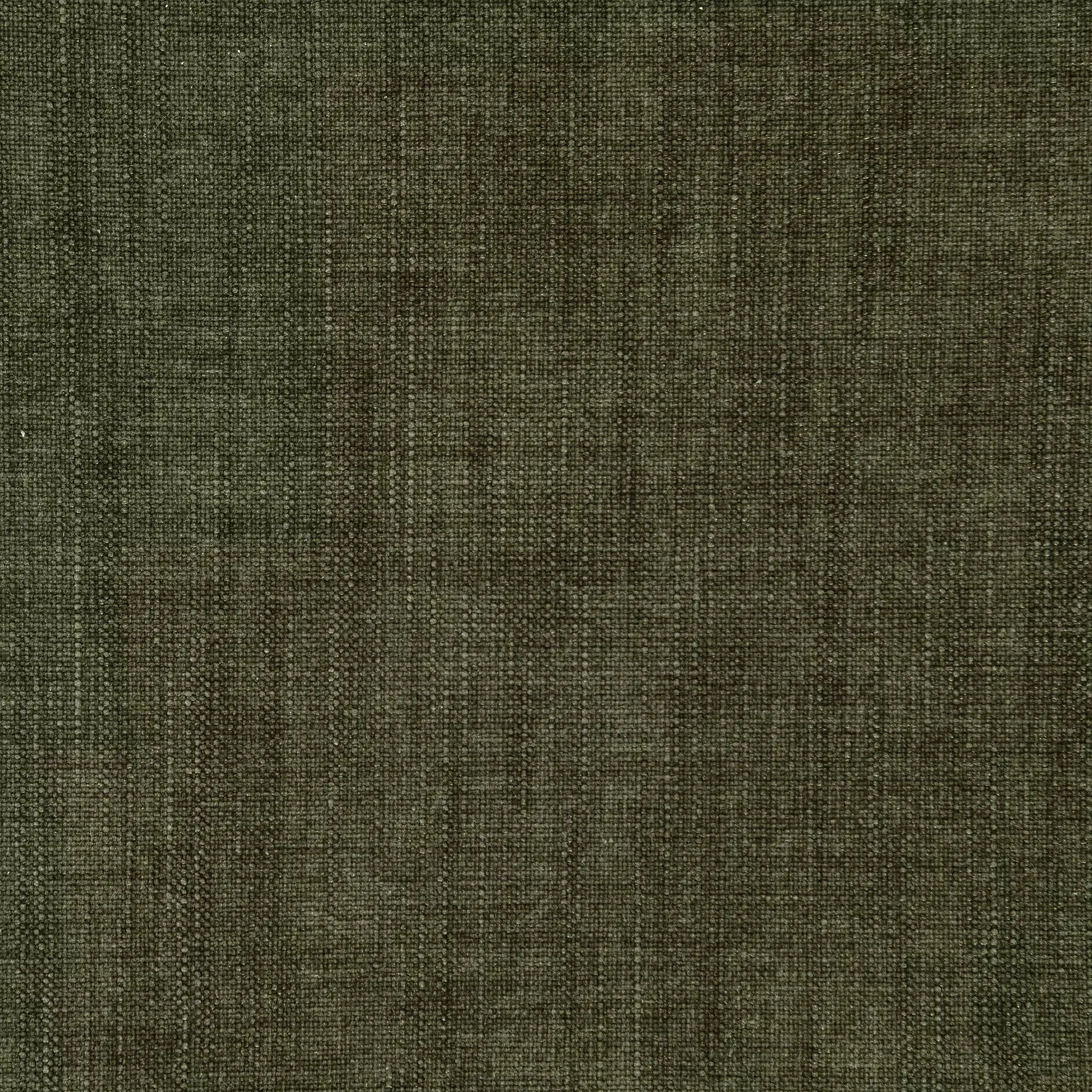 Grijze geweven stof met een subtiele blauwgroene tint.
