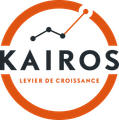 A logo for kairos levier de croissance
