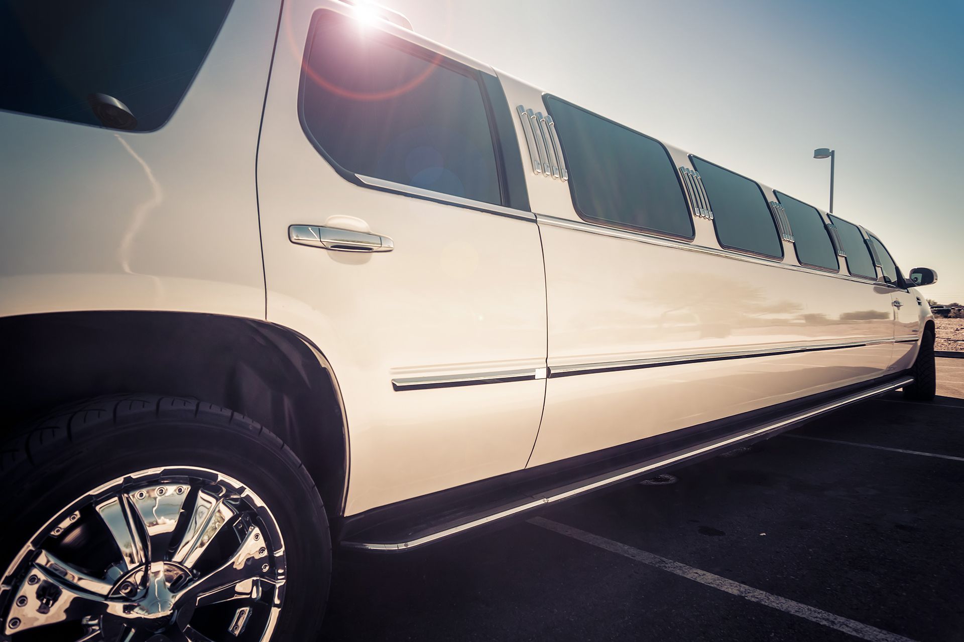 white limo