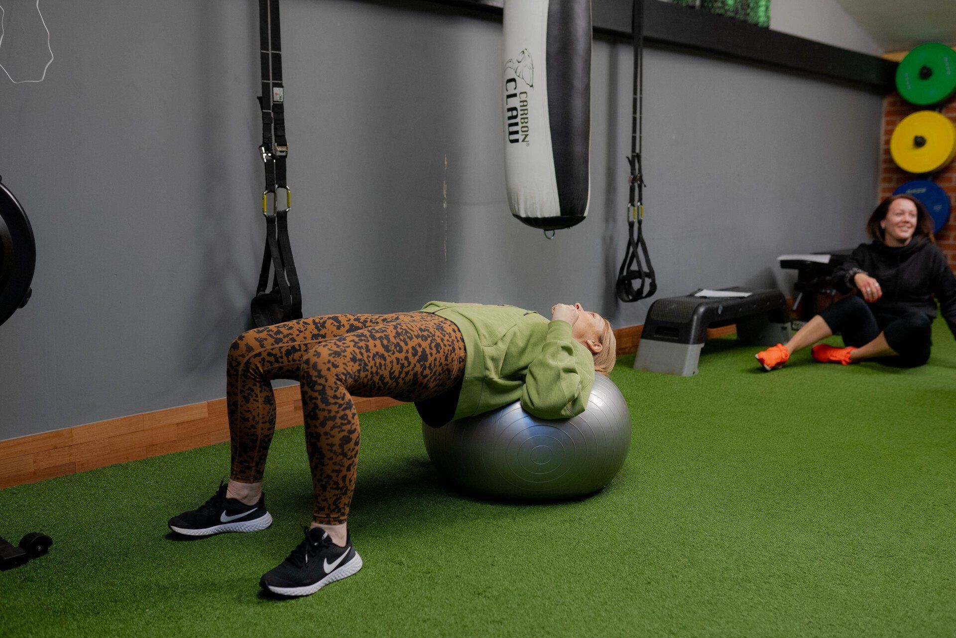 core exercises at Real fitness 