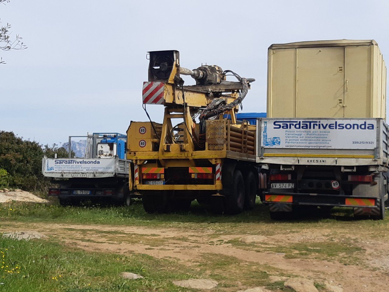 Preventivi pozzi d'acqua Sarda Trivelsonda Group Olbia Loiri Porto San Paolo - Loiri (SS)
