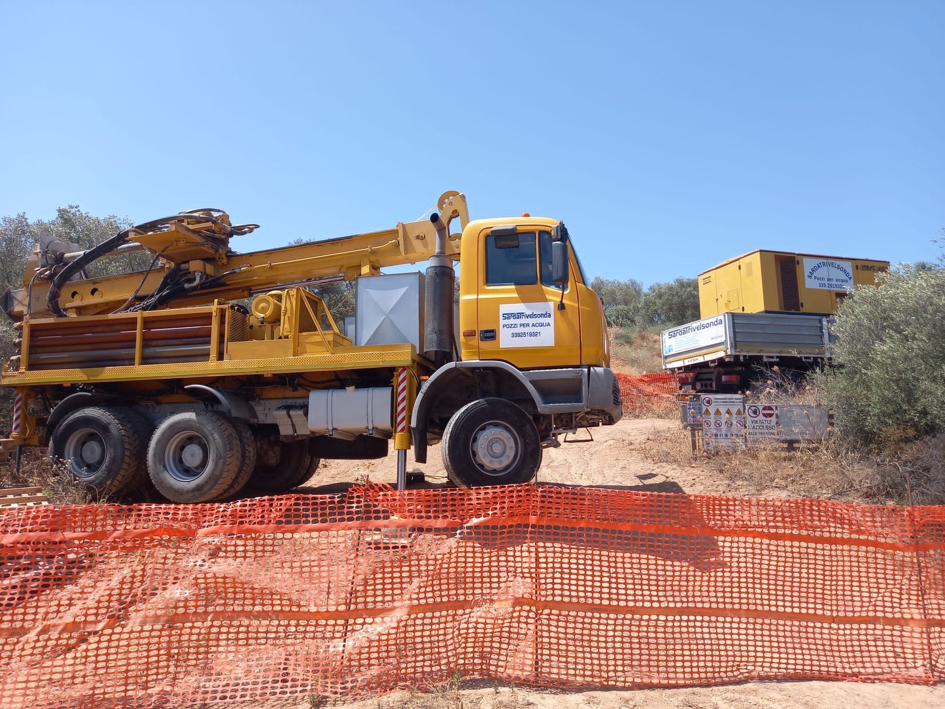 cantiere palificazioni e sondaggi Sarda Trivelsonda Group Olbia Loiri Porto San Paolo - Loiri (SS)