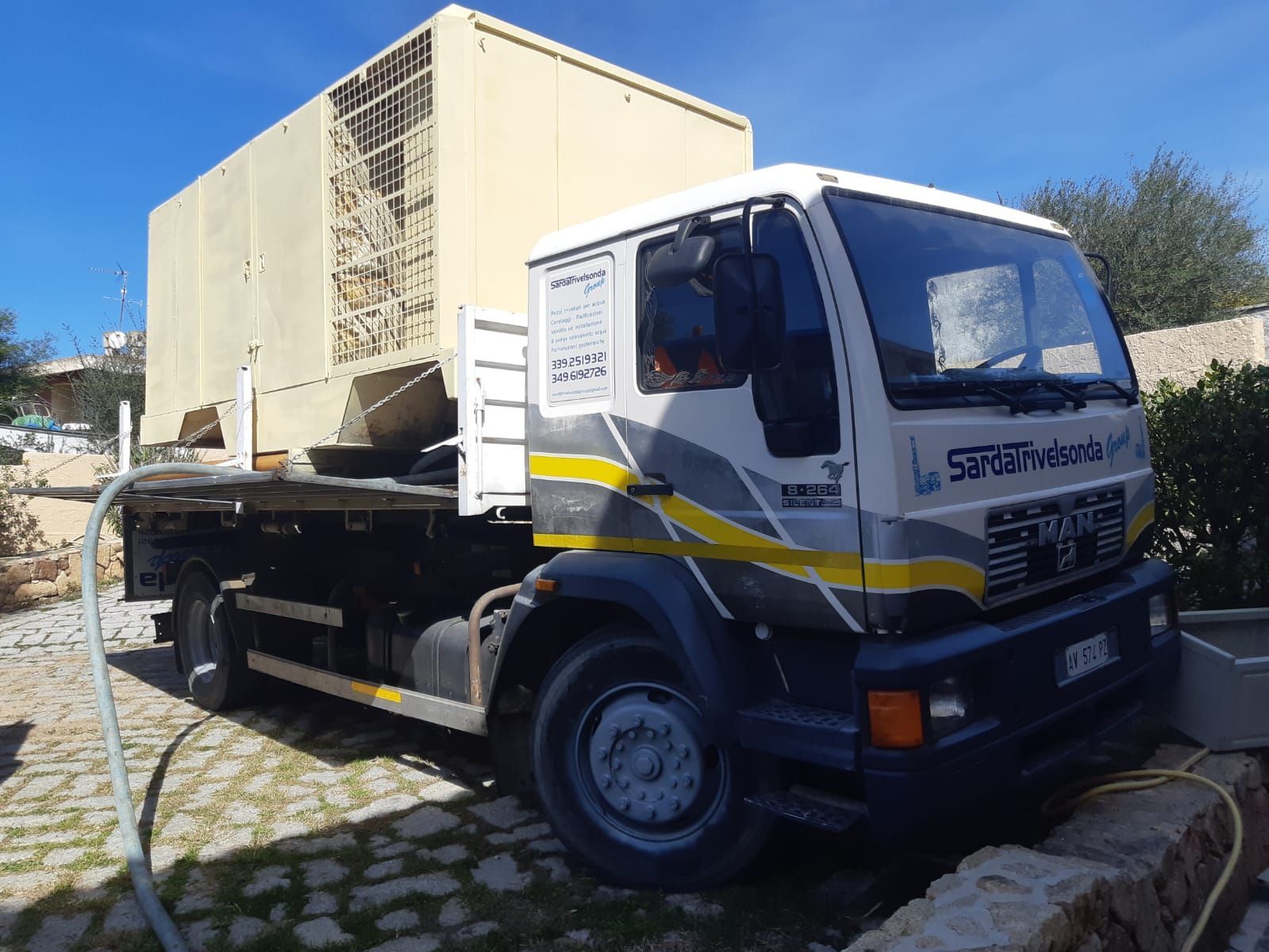 Mezzo della Sarda Trivelsonda Group Olbia Loiri Porto San Paolo - Loiri (SS)