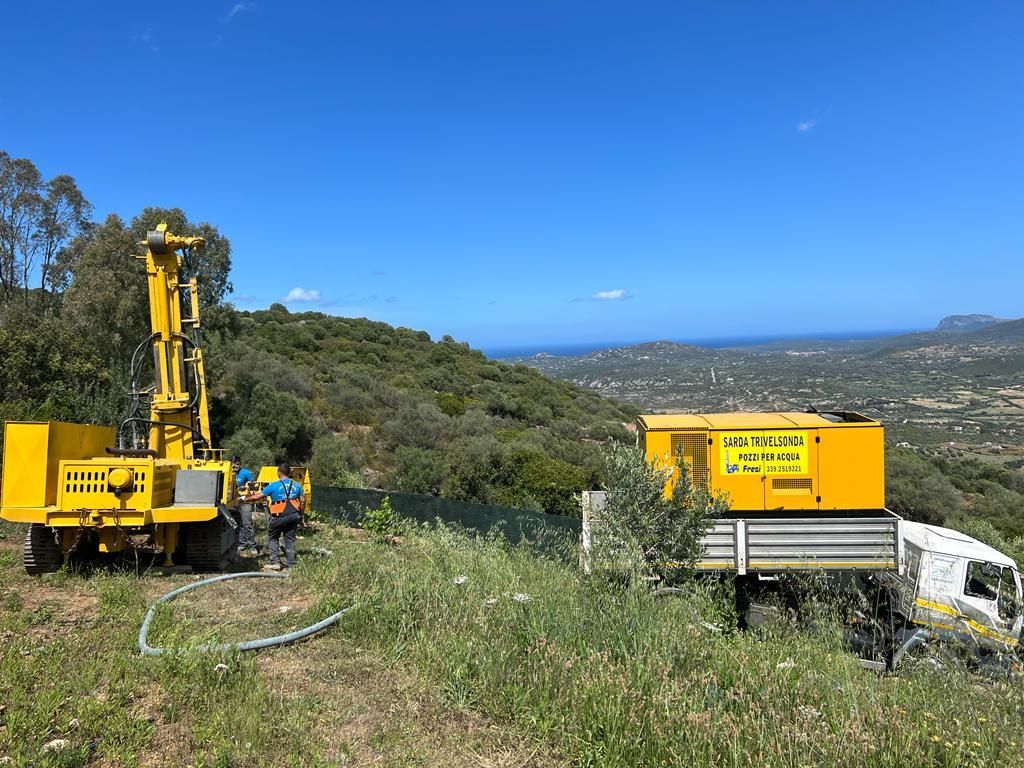Pozzi per acqua trivellazioni e creazione Sarda Trivelsonda Group Olbia Loiri Porto San Paolo - Loiri (SS)