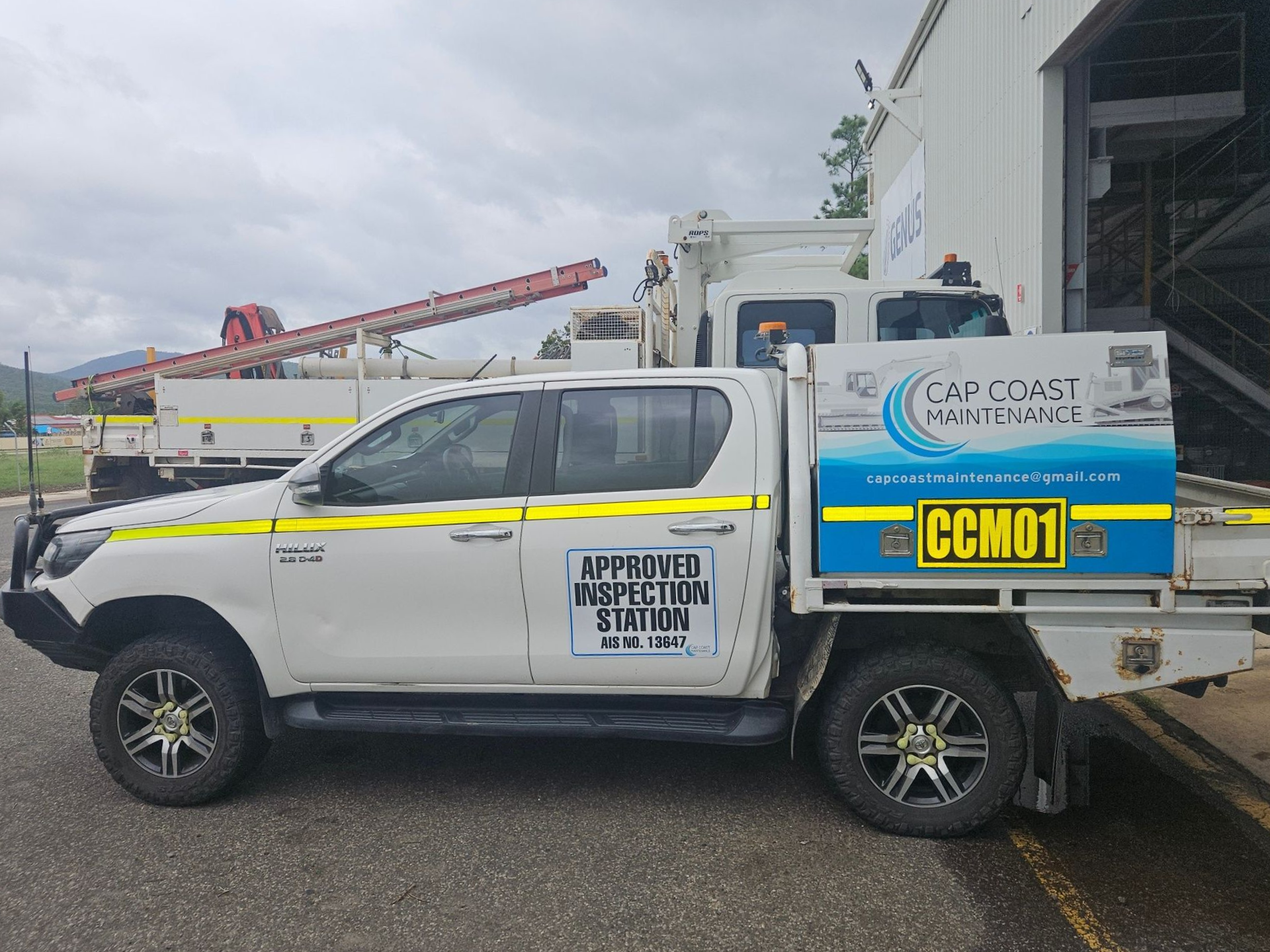 Blue Tractor Engine Parts — Cap Coast Maintenance In Alton Downs, QLD