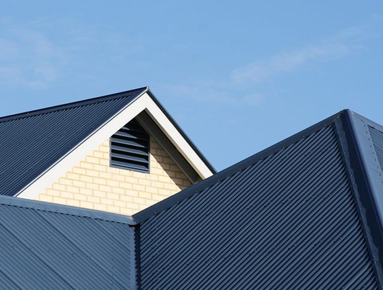 Blue roof Melbourne