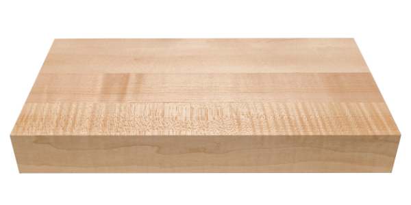 Workbench countertop with butcher block finish option