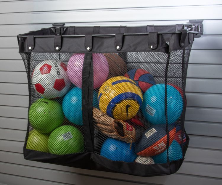 Large Mesh Bag Slatwall Organizer Accessory Option