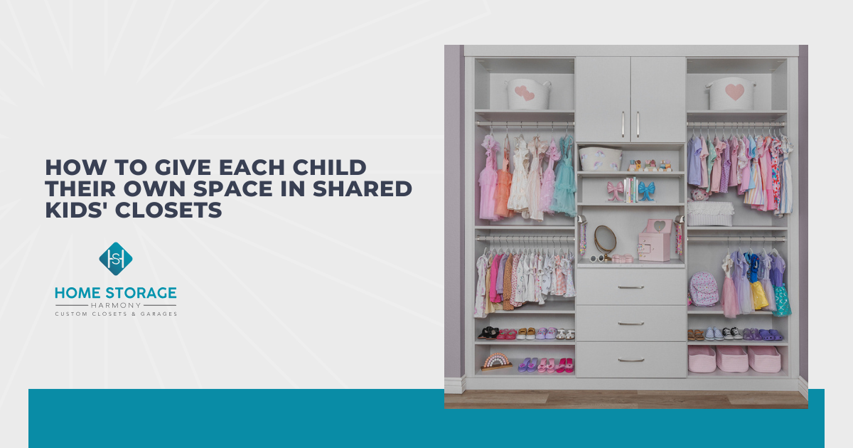 How to Give Each Child Their Own Space in Shared Kids' Closets
