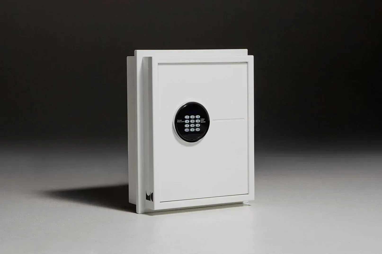 Wall Safe push button keypad access home safe option
