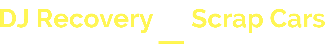 DJ Recovery & Scrap Cars Logo
