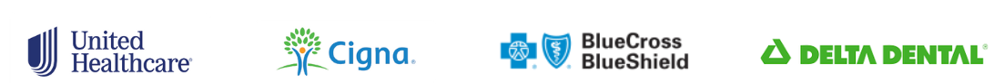 A row of logos including metlife cherry and delta dental