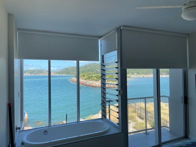 Roller Blinds in Bathroom