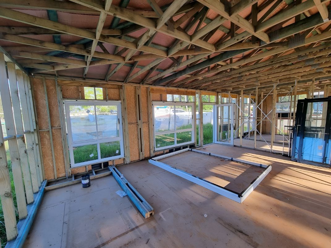 The Inside Of A House Under Construction — Entire Power Solutions In Maitland, NSW