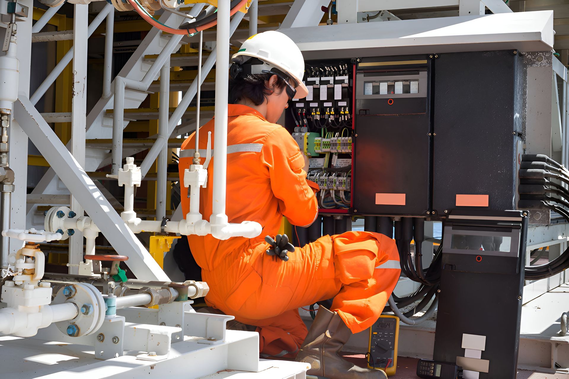 A Person Is Cutting A Wire With A Pair Of Pliers — Entire Power Solutions In Kurri Kurri, NSW