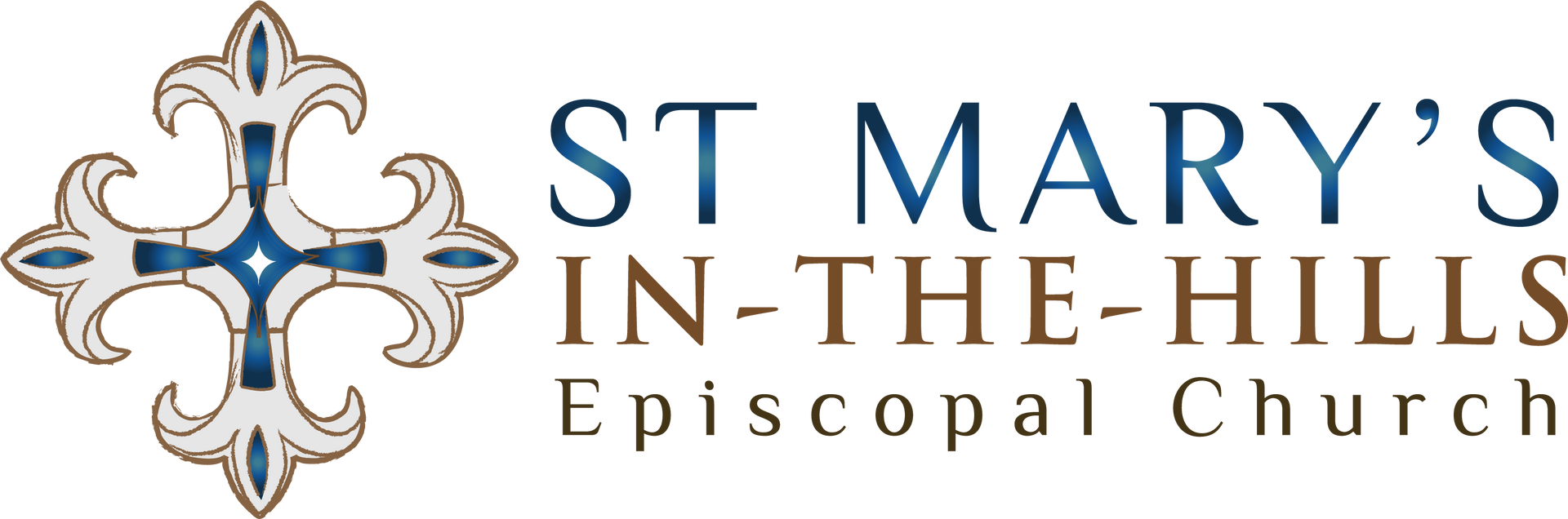 A logo for st mary 's in the hills episcopal church