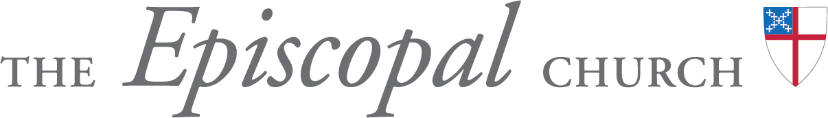 A logo for the episcopal church with a cross on it