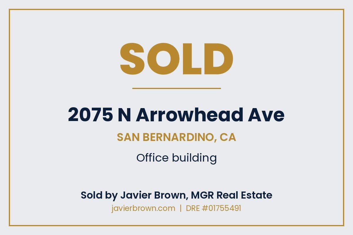 2075 N Arrowhead Ave, San Bernardino office building
