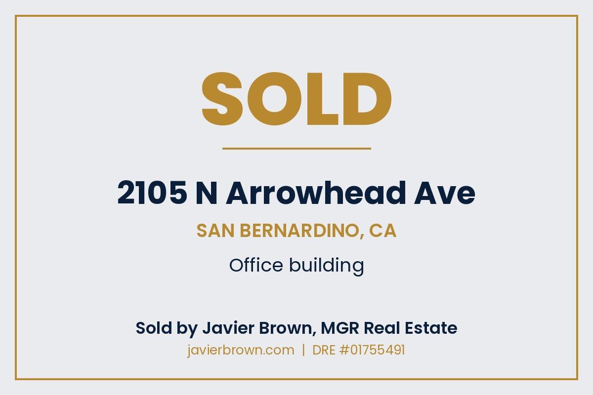 2105 N Arrowhead Ave, San Bernardino office building
