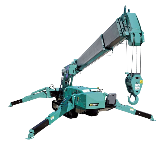Spider Crane MC405C-3 — Mini Crane Hire In Alstonville, NSW