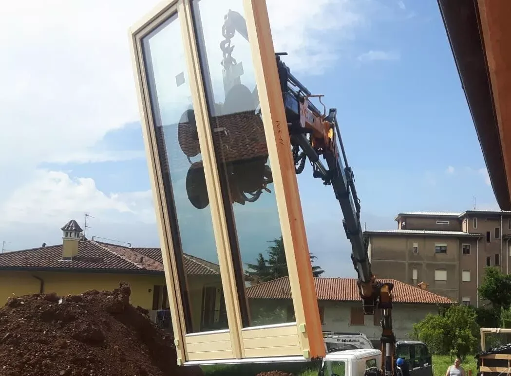 Mobile Crane Operating By Lifting — Mini Crane Hire In Gold Coast, NSW